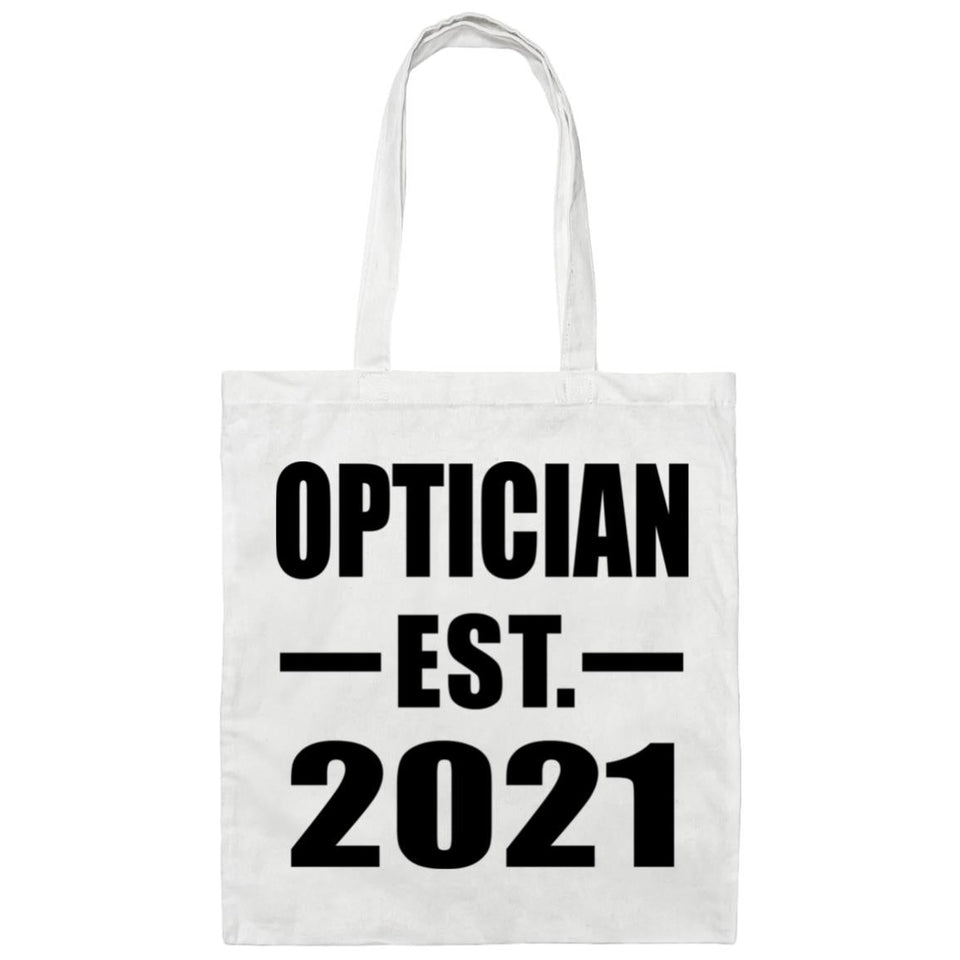 Optician Established EST. 2021 - Tote Bag White