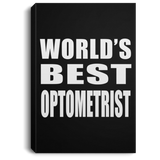 World's Best Optometrist - Canvas Portrait