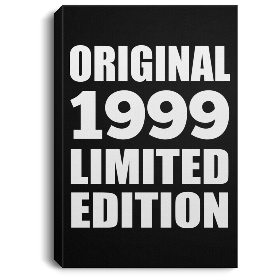 25th Birthday Original 1999 Limited Edition - Canvas Portrait