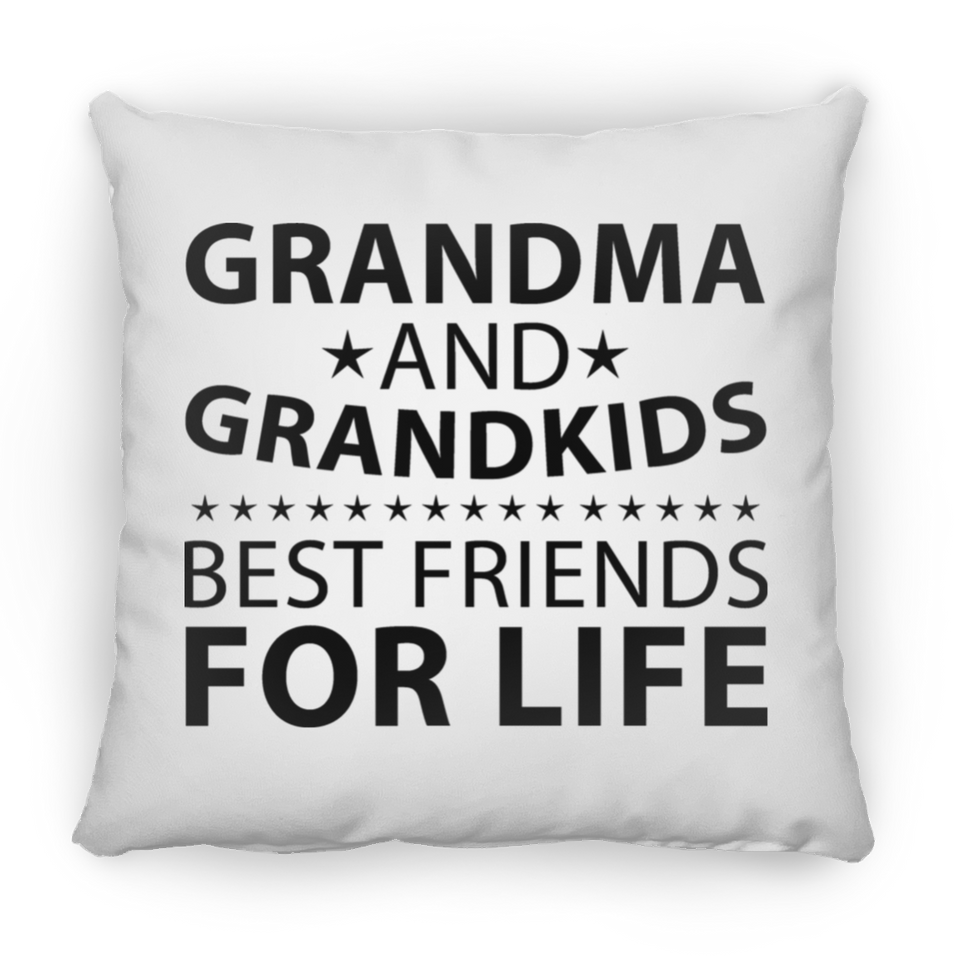 Grandma and Grandkids, Best Friends For Life - Throw Pillow