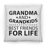 Grandma and Grandkids, Best Friends For Life - Throw Pillow