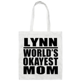 Lynn World's Okayest Mom - Tote Bag White