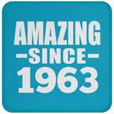 61st Birthday Amazing Since 1963 - Drink Coaster
