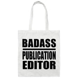 Badass Publication Editor - Tote Bag White