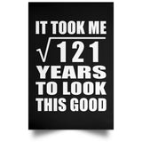 11th Birthday Took Square Root of 121 Years To Look Good - Poster Portrait