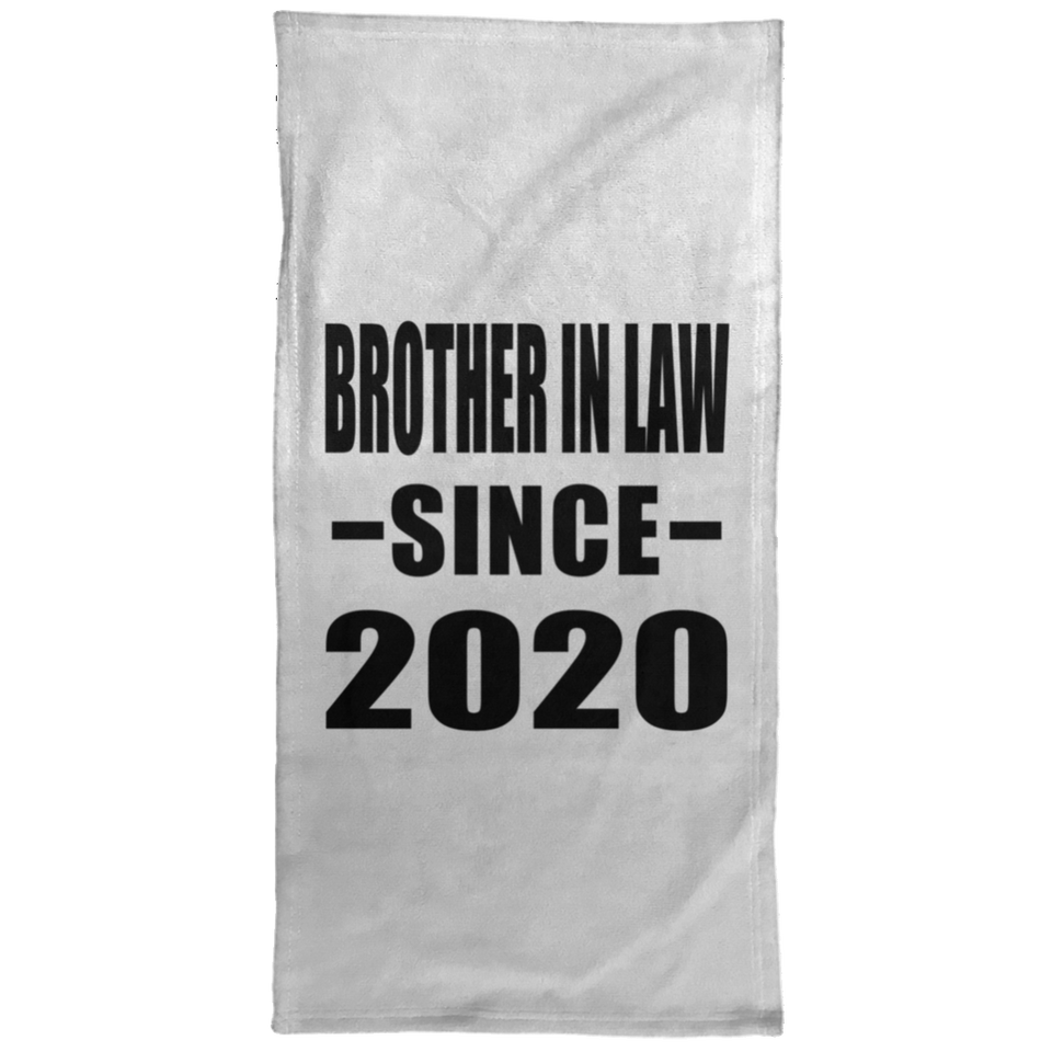 Brother In Law Since 2020 - Hand Towel