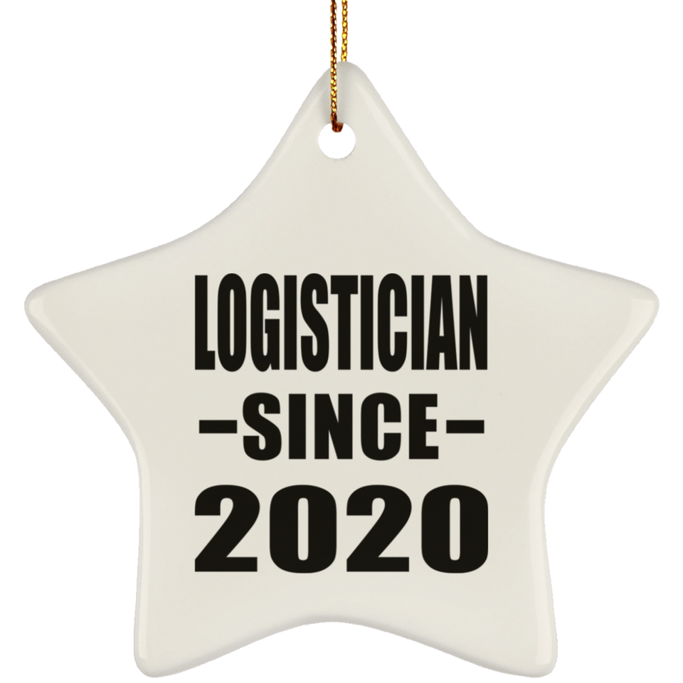 Logistician Since 2020 - Star Ornament