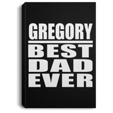 Gregory Best Dad Ever - Canvas Portrait