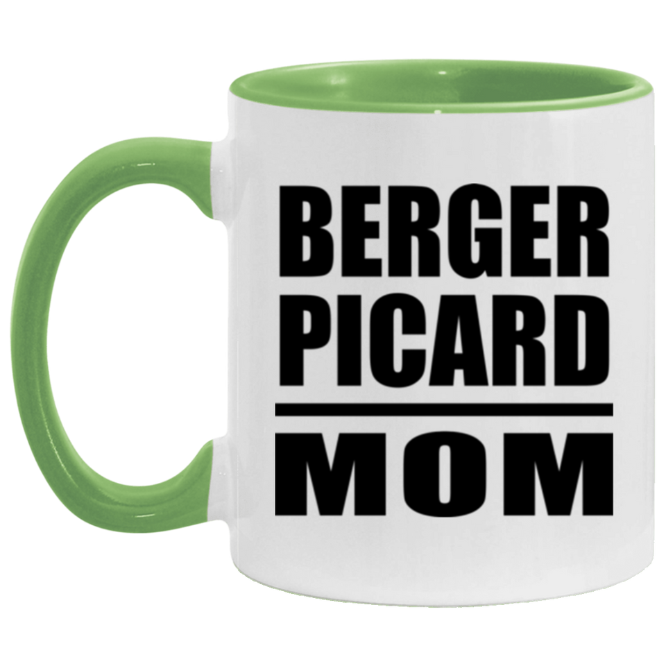 Berger Picard Mom - 11oz Accent Mug Green