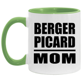 Berger Picard Mom - 11oz Accent Mug Green