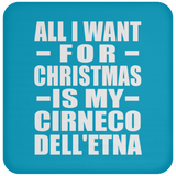 All I Want For Christmas Is My Cirneco Dell'etna - Coaster