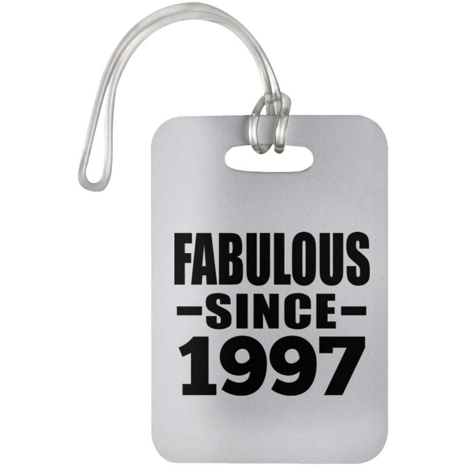 27th Birthday Fabulous Since 1997 - Luggage Bag Tag