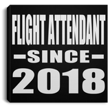 Flight Attendant Since 2018 - Canvas Square