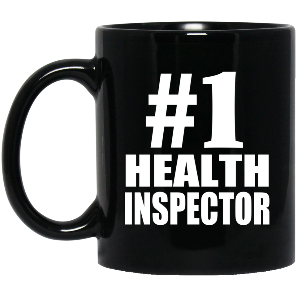 Number One #1 Health Inspector - 11 Oz Coffee Mug