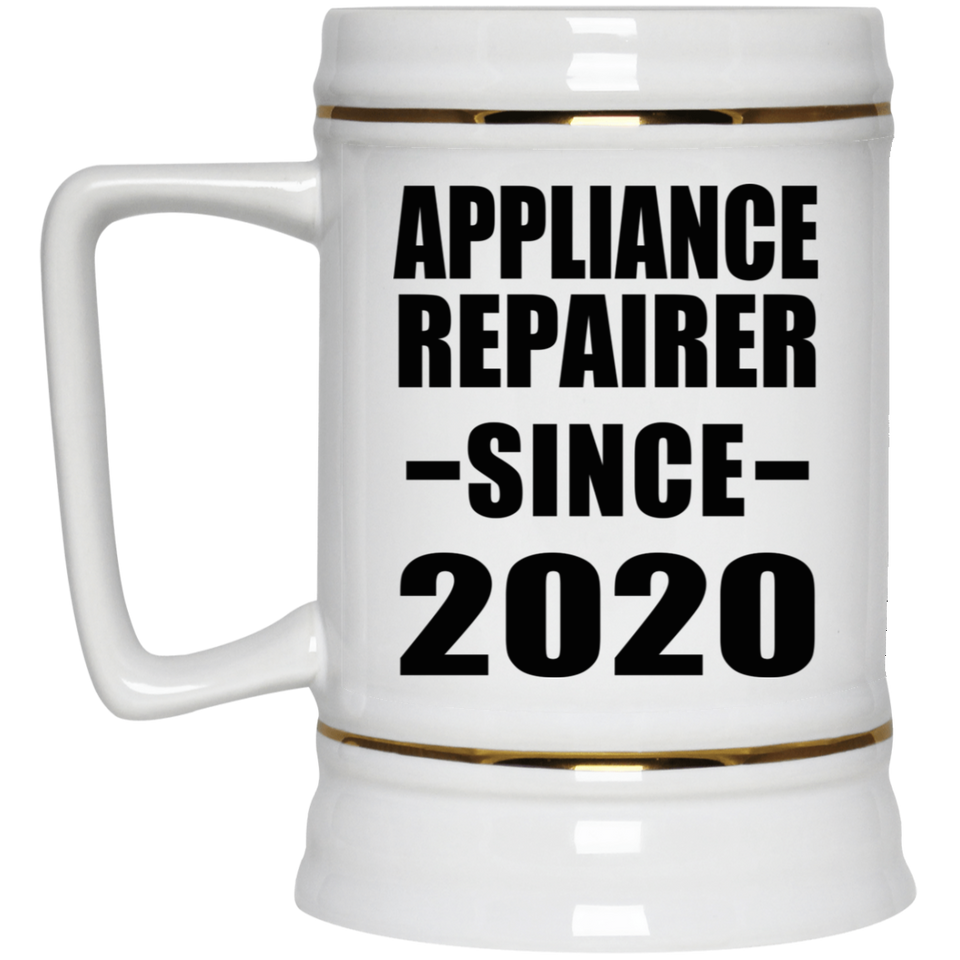 Appliance Repairer Since 2020 - Beer Stein