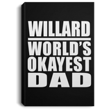 Willard World's Okayest Dad - Canvas Portrait