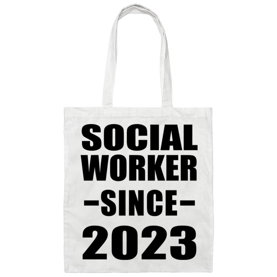 Social Worker Since 2023 - Tote Bag White