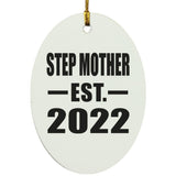 Step Mother Established EST. 2022 - Oval Ornament