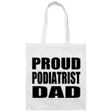 Proud Podiatrist Dad - Tote Bag White