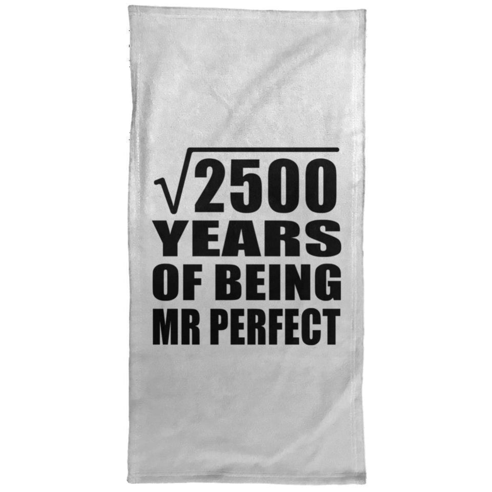 50th Anniversary Square Root of 2500 Years of Mr Perfect - Hand Towel