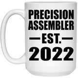 Precision Assembler Established EST. 2022 - 15oz Coffee Mug