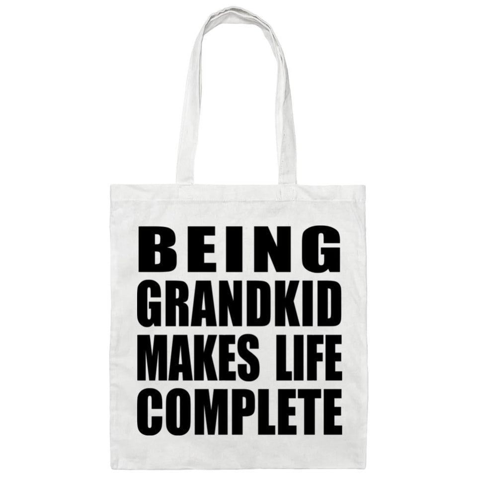 Being Grandkid Makes Life Complete - Tote Bag White