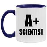 A+ Scientist - 11oz Accent Mug Purple