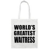 World's Greatest Waitress - Tote Bag White