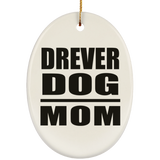 Drever Dog Mom - Oval Ornament