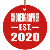 Choreographer Established EST. 2020 - Circle Ornament