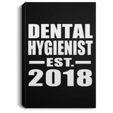 Dental Hygienist Established EST. 2018 - Canvas Portrait
