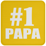 Number One #1 Papa (Grandpa) - Drink Coaster