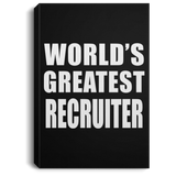 World's Greatest Recruiter - Canvas Portrait