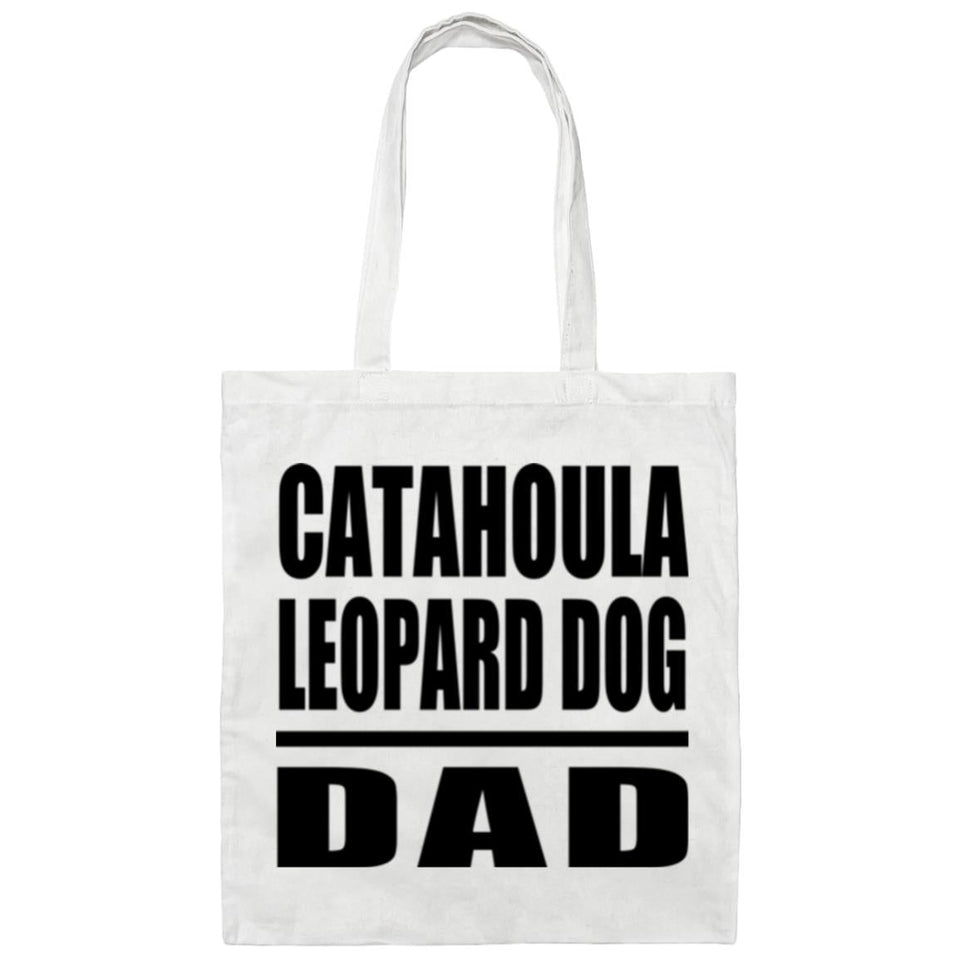 Catahoula Leopard Dog Dad - Tote Bag White