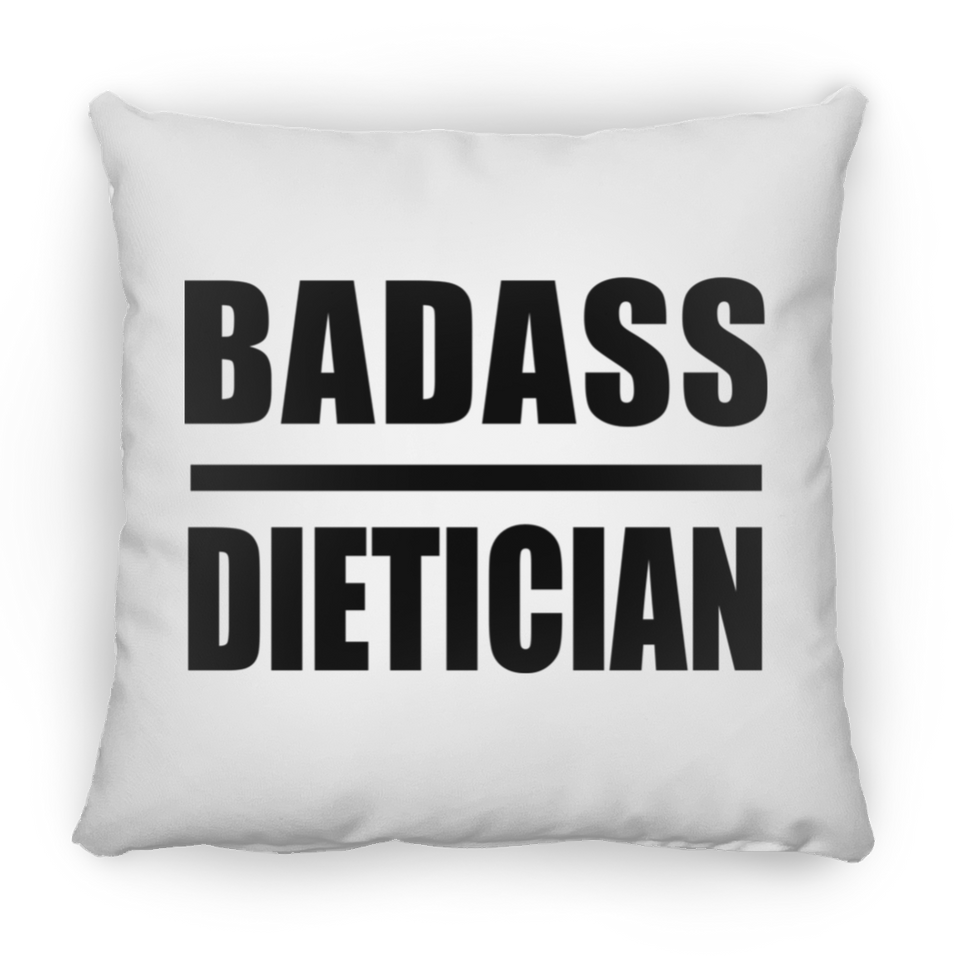 Badass Dietician - Throw Pillow