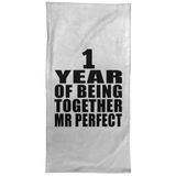 1st Anniversary 1 Year Of Being Mr Perfect - Hand Towel