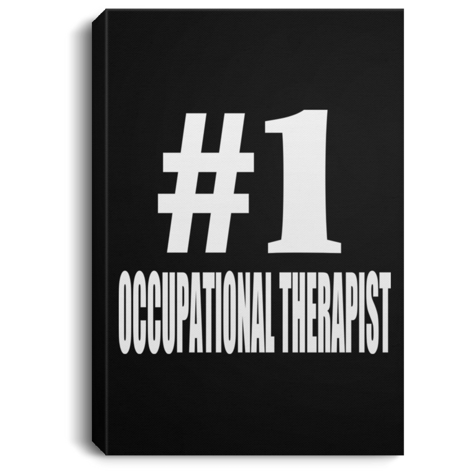 Number One #1 Occupational Therapist - Canvas Portrait