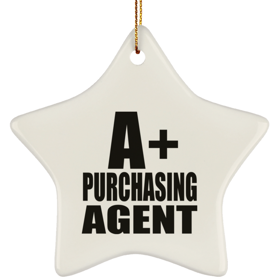 A+ Purchasing Agent - Star Ornament