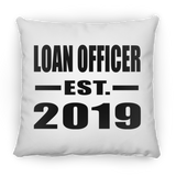 Loan Officer Established EST. 2019 - Throw Pillow