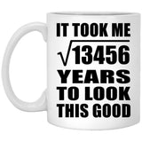 116th Birthday Took Square Root of 13456 Years To Look Good - 11oz Coffee Mug