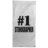 Number One #1 Stenographer - Hand Towel