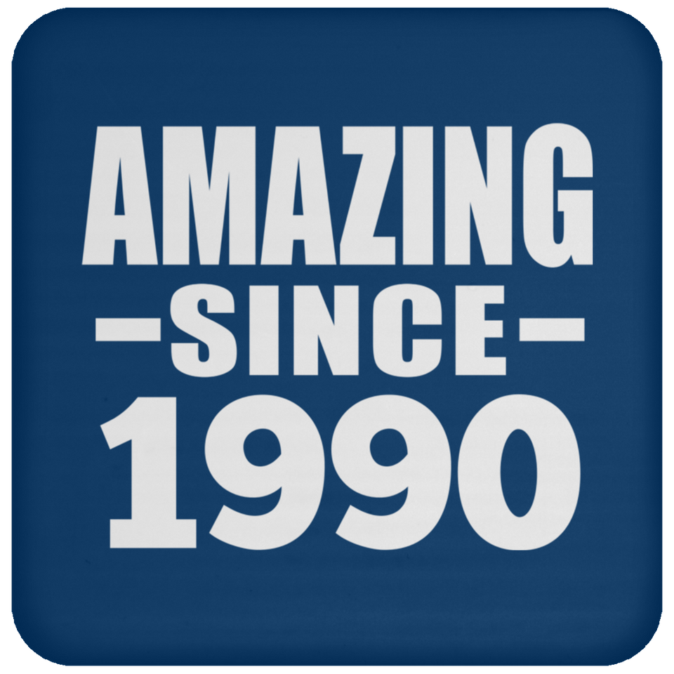 34th Birthday Amazing Since 1990 - Drink Coaster