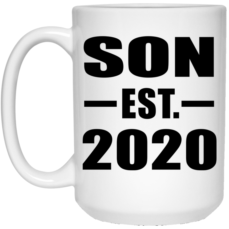 Son Established EST. 2020 - 15oz Coffee Mug