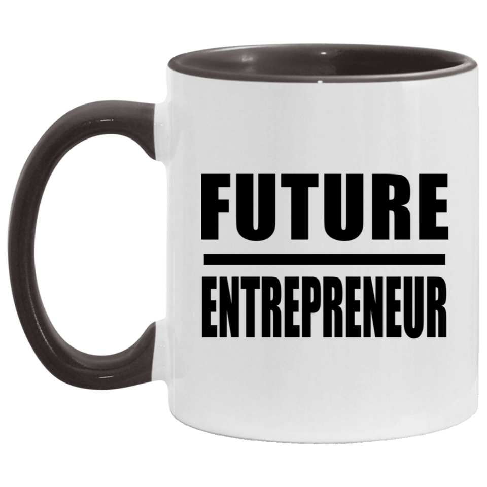 Future Entrepreneur - 11oz Accent Mug Black