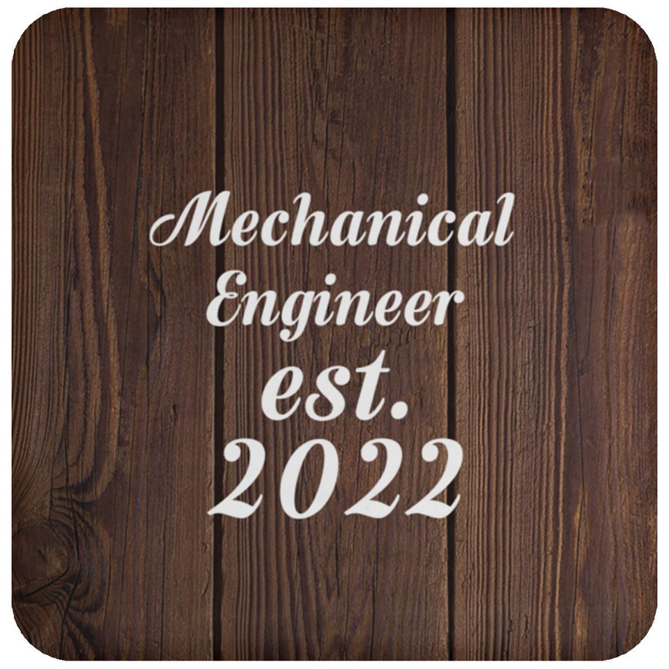 Mechanical Engineer Established Est. 2022 - Drink Coaster D
