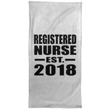 Registered Nurse Established EST. 2018 - Hand Towel