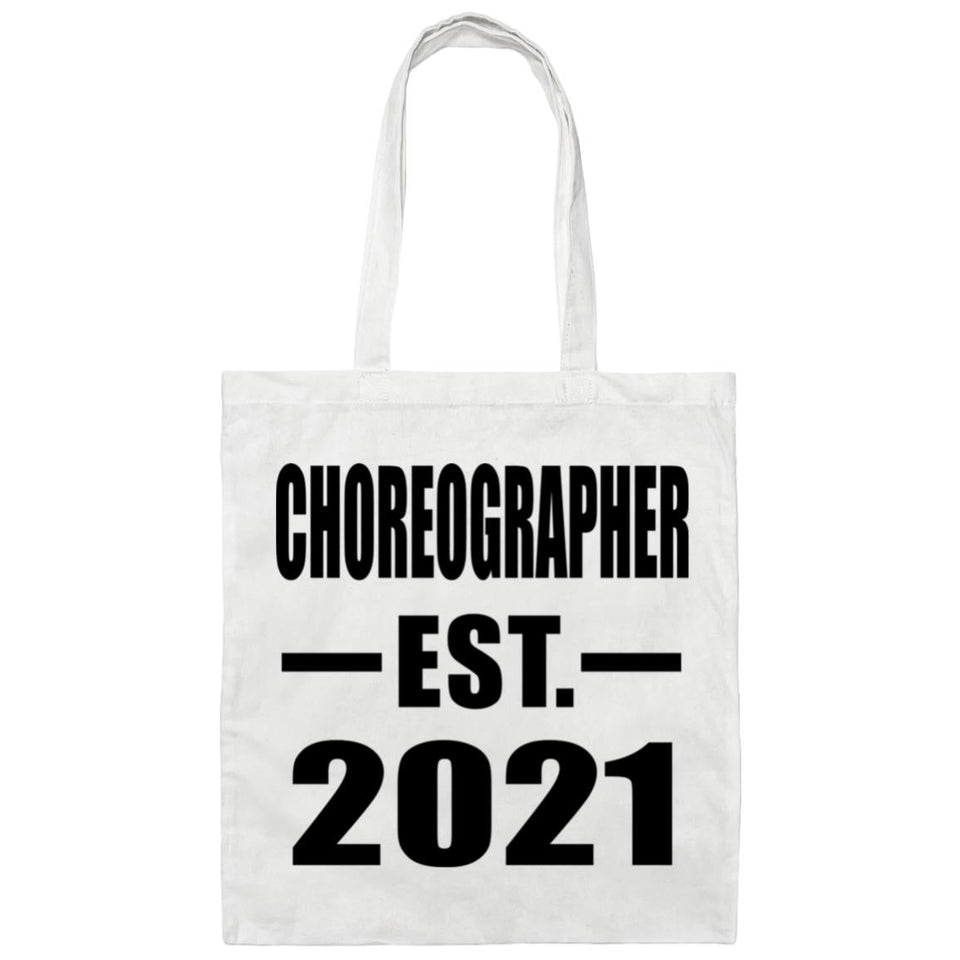 Choreographer Established EST. 2021 - Tote Bag White