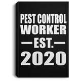 Pest Control Worker Established EST. 2020 - Canvas Portrait