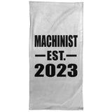 Machinist Established EST. 2023 - Hand Towel
