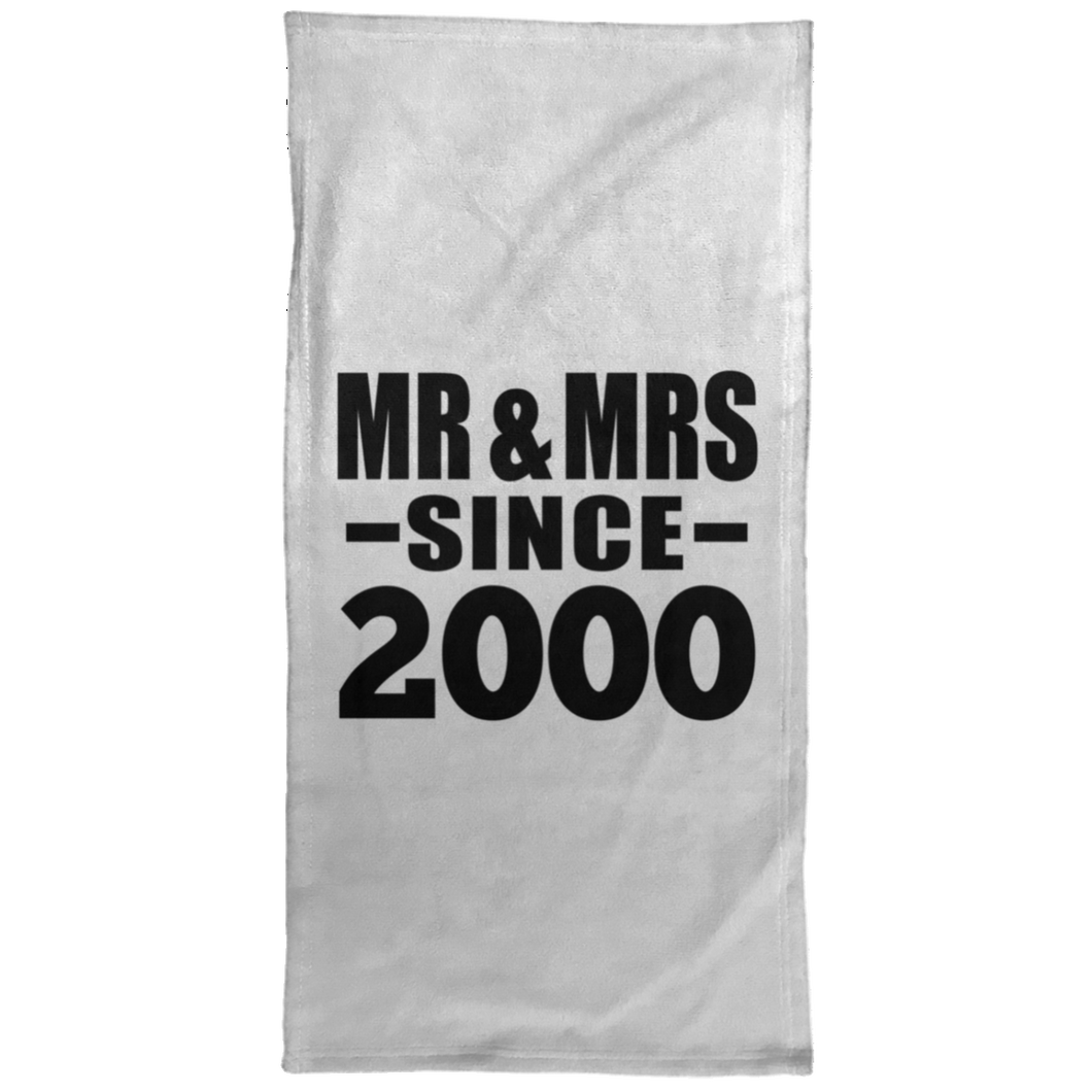 24th Anniversary Mr & Mrs Since 2000 - Hand Towel